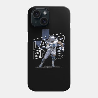 DeMarcus Lawrence Dallas Player Map Phone Case