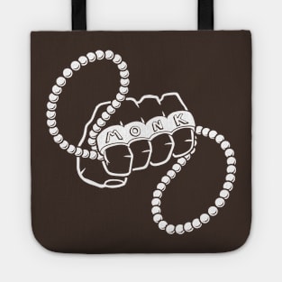 Monk Class - White Design Tote