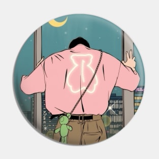 Lonely Days Pin
