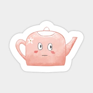 Anxious tea pot. Anxietea Magnet