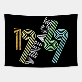 Vintage 1969 Retro 60's 50th Birthday Gift Tapestry