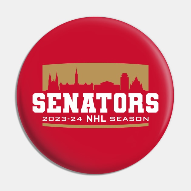 Senators Hockey 2023-24 Pin by Nagorniak