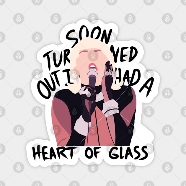 Heart of Glass Miley Magnet by CMORRISON12345