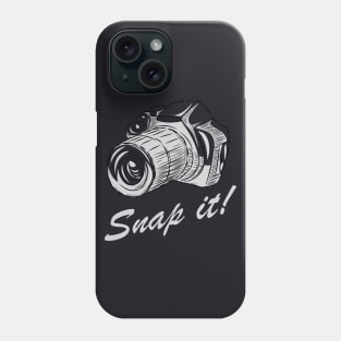 Snap it Camera Gift for Photographers Phone Case