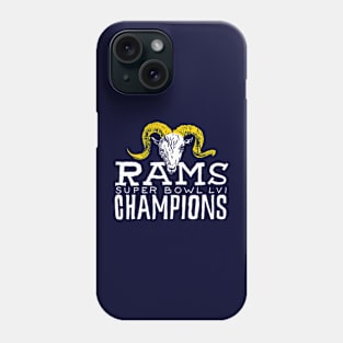 Los Angeles Raaaams 19 champions Phone Case