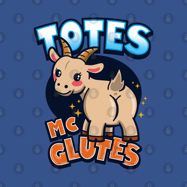 Funny Cute Kawaii Big Booty Butt Glutes Goat Meme by BoggsNicolas