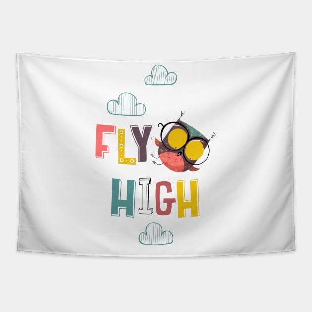 Fly high Tapestry by 3antsinarow