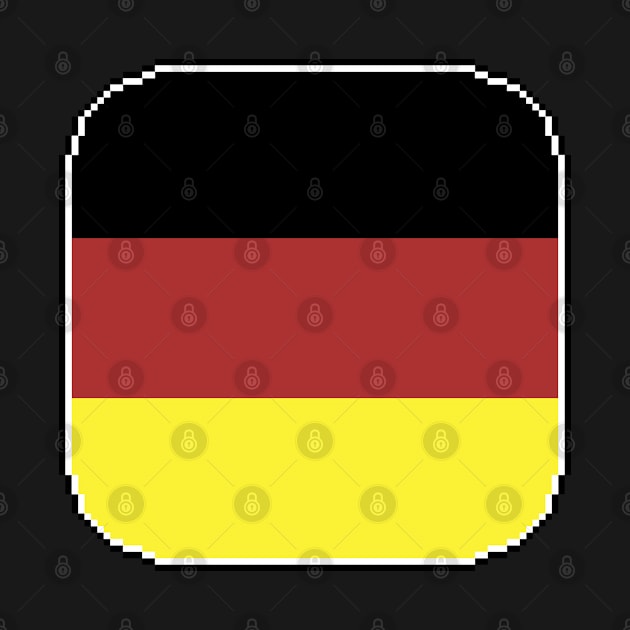 Germany flag by pixel eats sugar