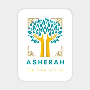 Goddess Asherah: The Tree of Life Magnet