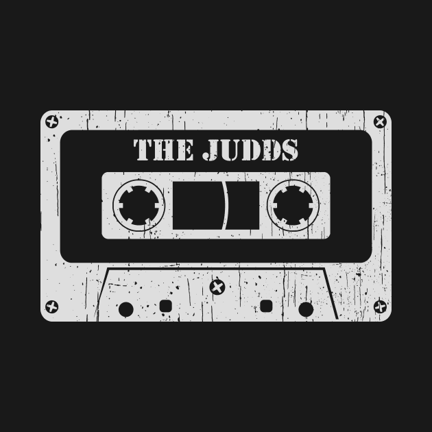 The Judds - Vintage Cassette White by FeelgoodShirt