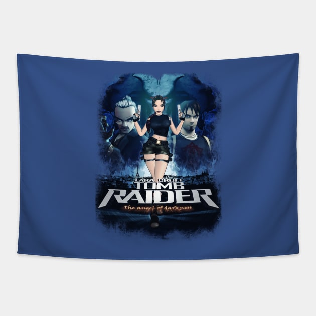 Tomb Raider: Angel of Darkness Tapestry by Keith_Byrne