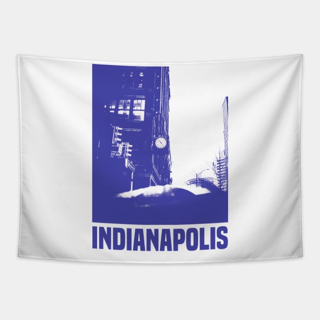 Indianapolis Tapestry by Den Vector