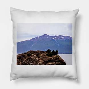 Alaska Mountains Pillow