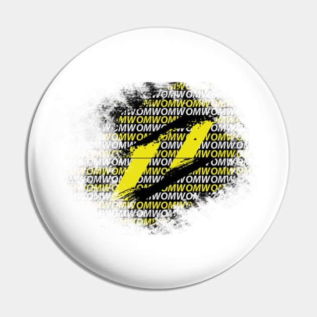 OMW - Black & Yellow Edition Pin by OMW