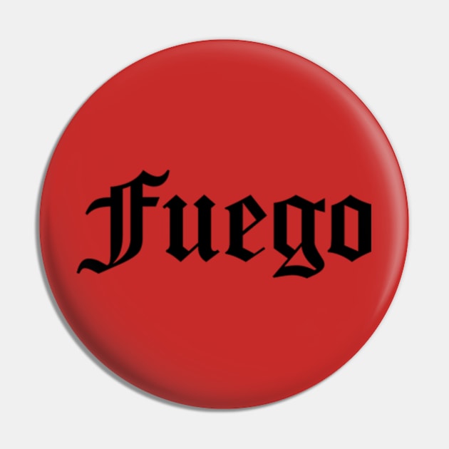 Fuego Pin by Estudio3e