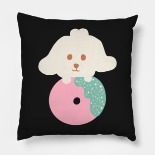 Puppy Donut Pillow