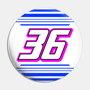 Natalie Decker #36 2024 NASCAR Design Pin