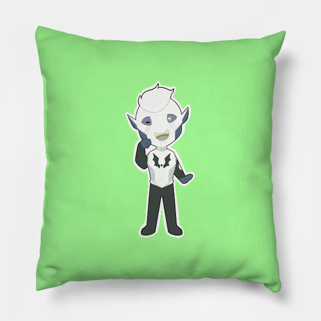 cute wrong hordak Pillow by dragonlord19