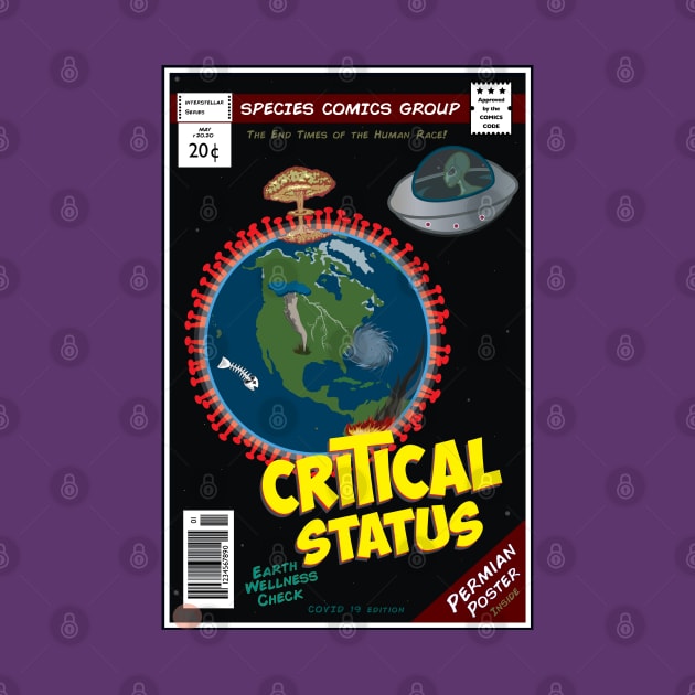 (UPDATE!) Earth Wellness Check - Critical Status (Covid 19 Edition) by THIRTY16Designs