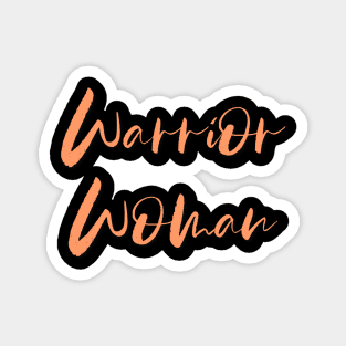 Warrior Woman Orange Magnet