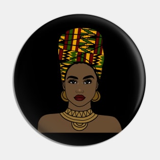 Black Queen Black Woman Black Girl Magic Black History Month Gift Pin