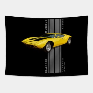 AMX3 Classic American Muscle Cars Vintage Tapestry