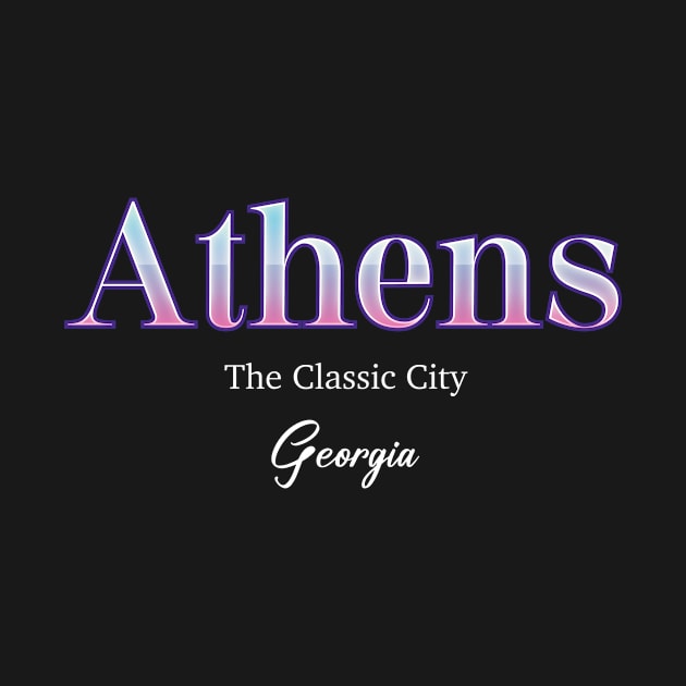 Athens The Classic City Georgia by Zaemooky