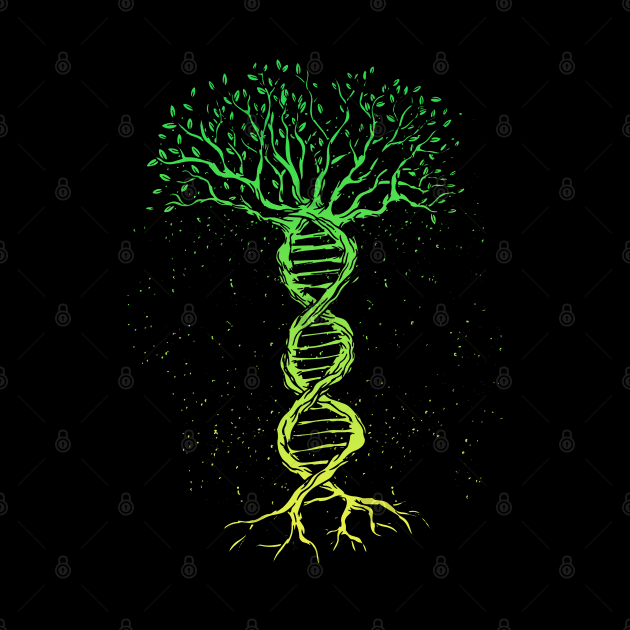 DNA tree of life by JayD World