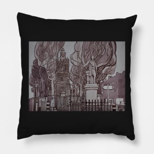 Bow Church East London Pillow