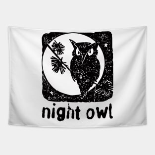 Night Owl Tapestry