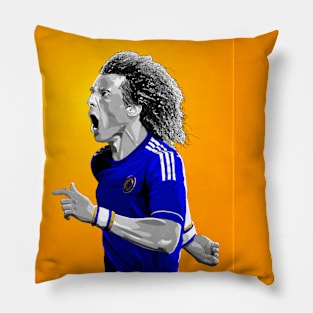 David Luiz - Chelsea - Premier League Football Artwork Pillow