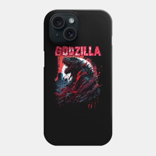 Godzilla Attack !!! Phone Case