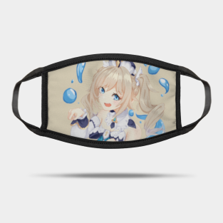 Barbara Genshin Impact Masks Teepublic