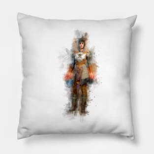 Shadowheart - Baldur's Gate 3 (Watercolor) Pillow