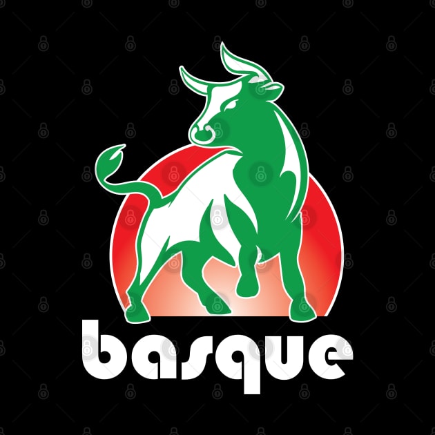 Aatxe - The Basque Bull - Basque design Basque Pride graphic by Vector Deluxe