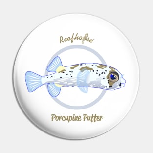 Porcupine Puffer Pin