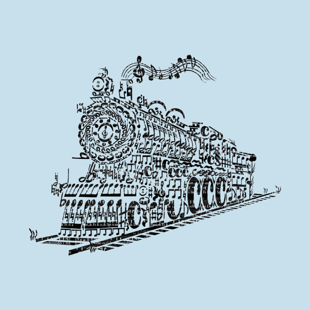 Discover Music Train - Music - T-Shirt