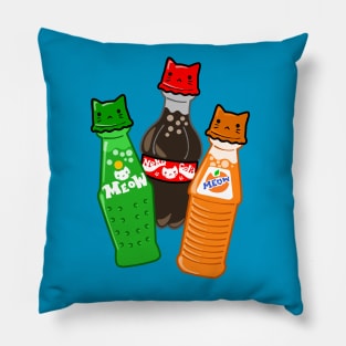 Kitty Pop Soda Pillow