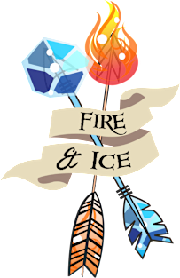 Fire and Ice Magnet