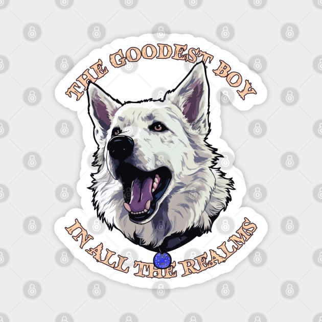 The Goodest Boy Magnet by SouzouInc