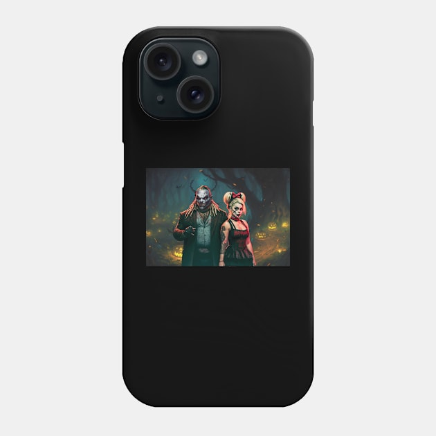 Bray wyatt and alexa Phone Case by Carterboy