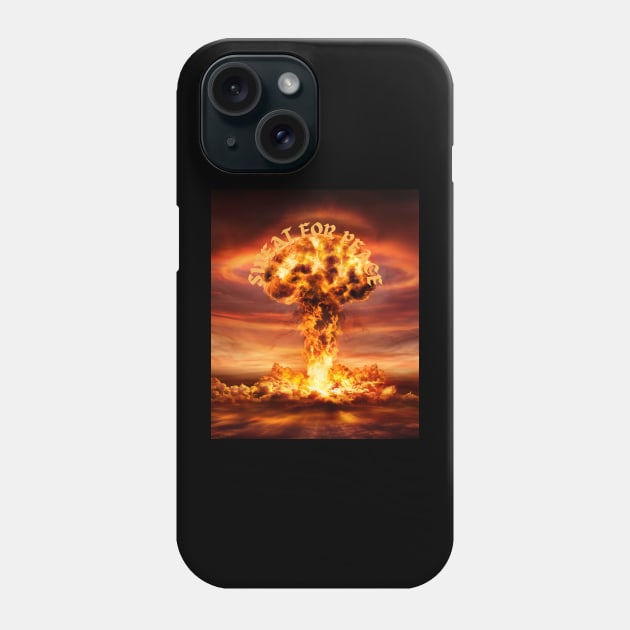 SWEAT FOR PEACE Phone Case by Bristlecone Pine Co.