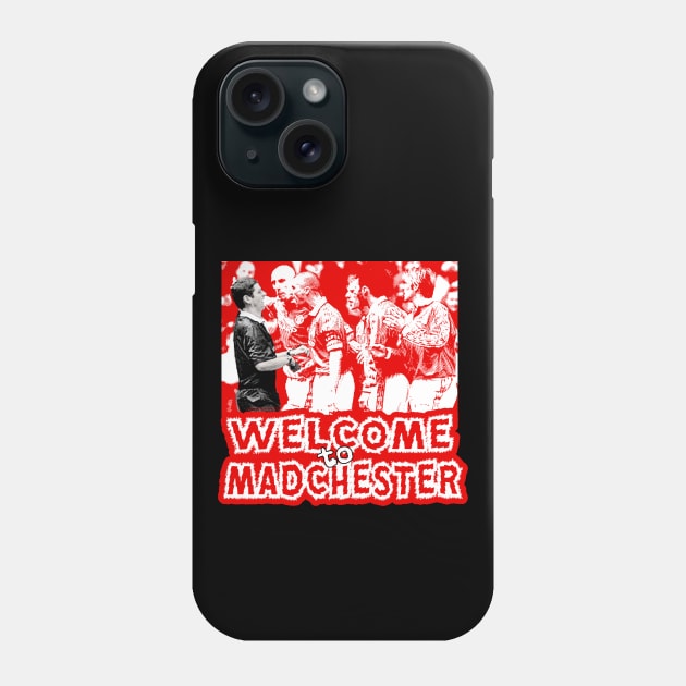 Mancs Gone Mad - WELCOME TO MADCHESTER Phone Case by OG Ballers