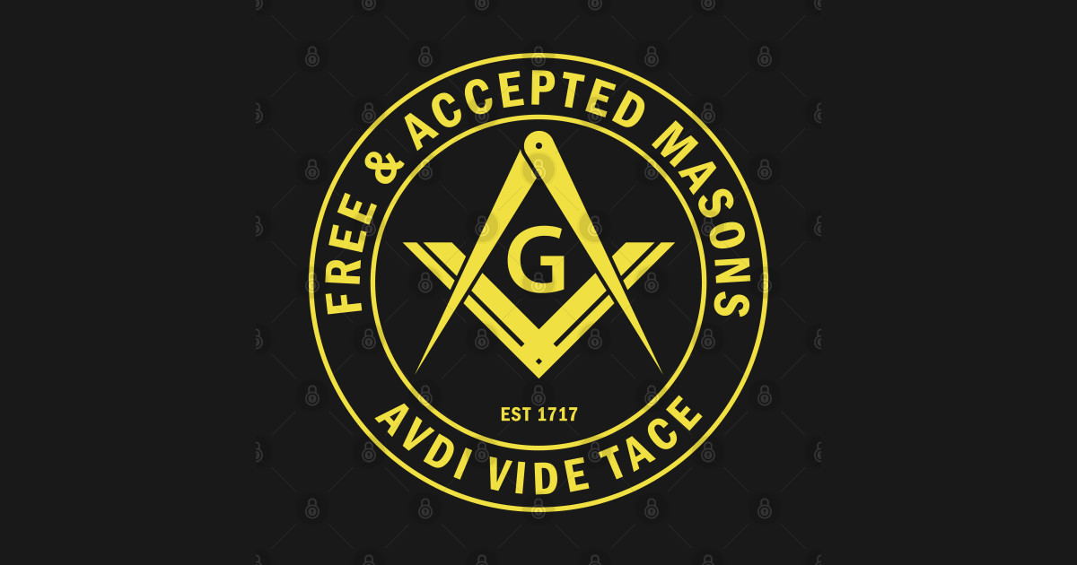 Free & Accepted Masons Masonic Freemason Masonic TShirt TeePublic