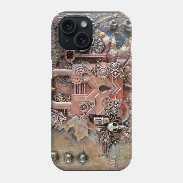 Steampunk Padlock Phone Case by SuspendedDreams