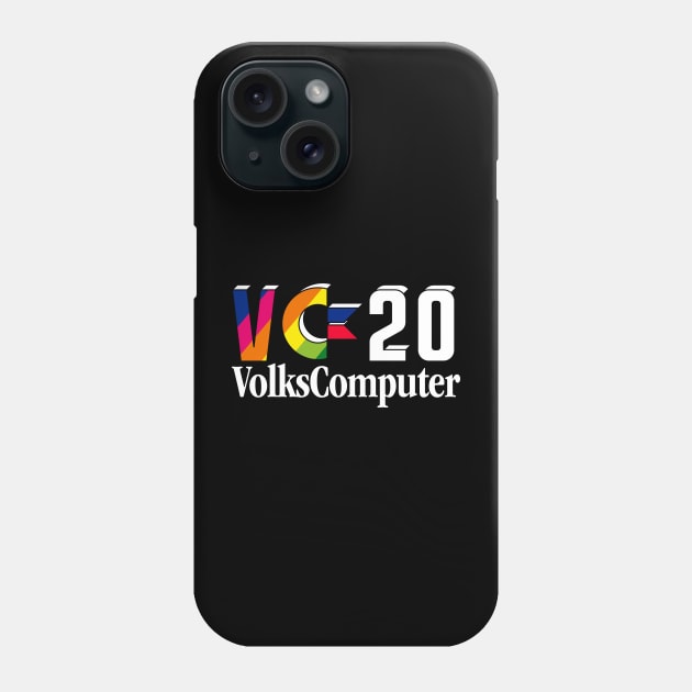 Commodore VC-20 - Germany - Version 2 White Phone Case by RetroFitted