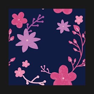 Flower Pattern T-Shirt