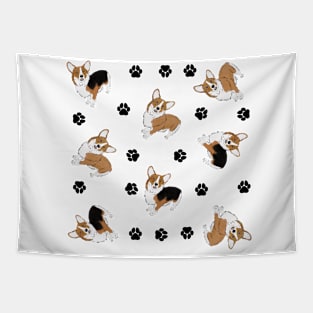 Cute Corgis Tapestry