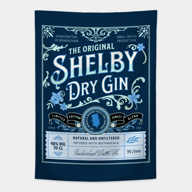 Vintage Gin Tapestry by Scar