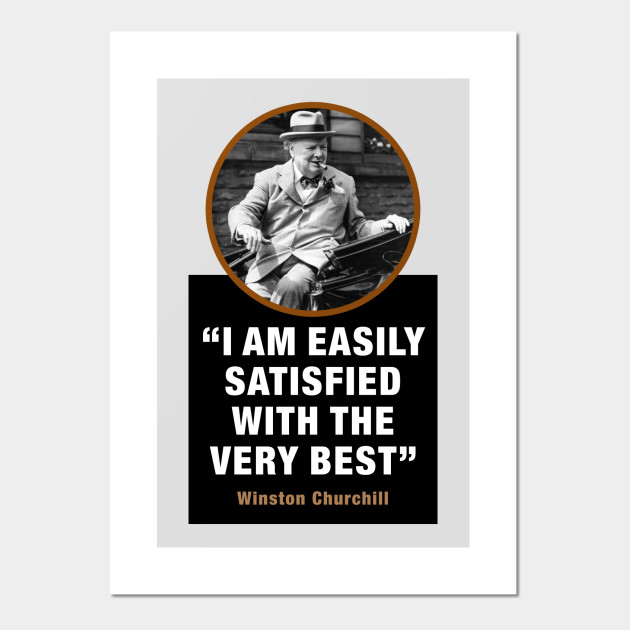 Winston Churchill Quotes Winston Churchill Quotes Affiche Et Impression D Art Teepublic Fr